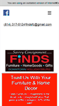 Mobile Screenshot of findsconsigns.com